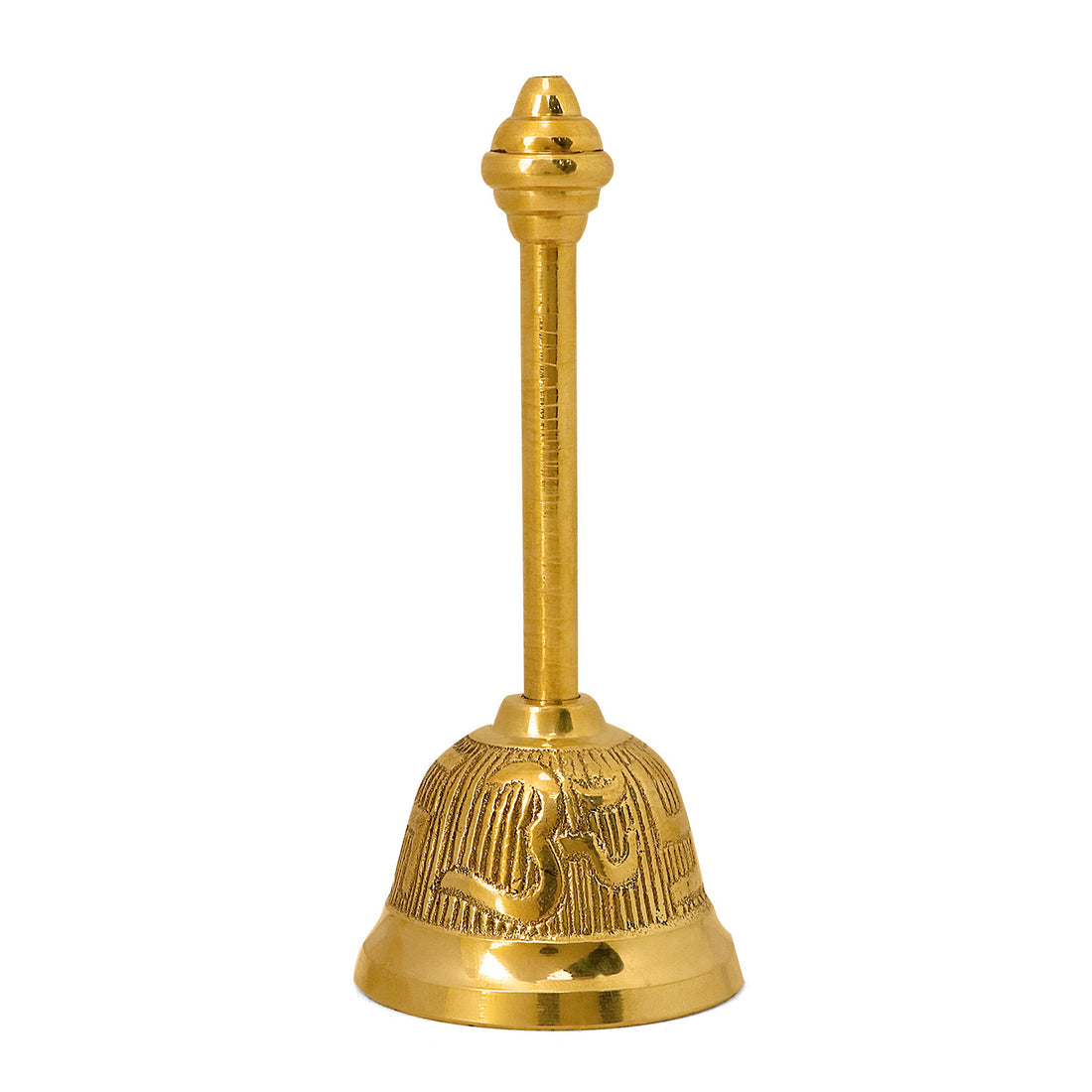 Om Swastik Brass Pooja Bell