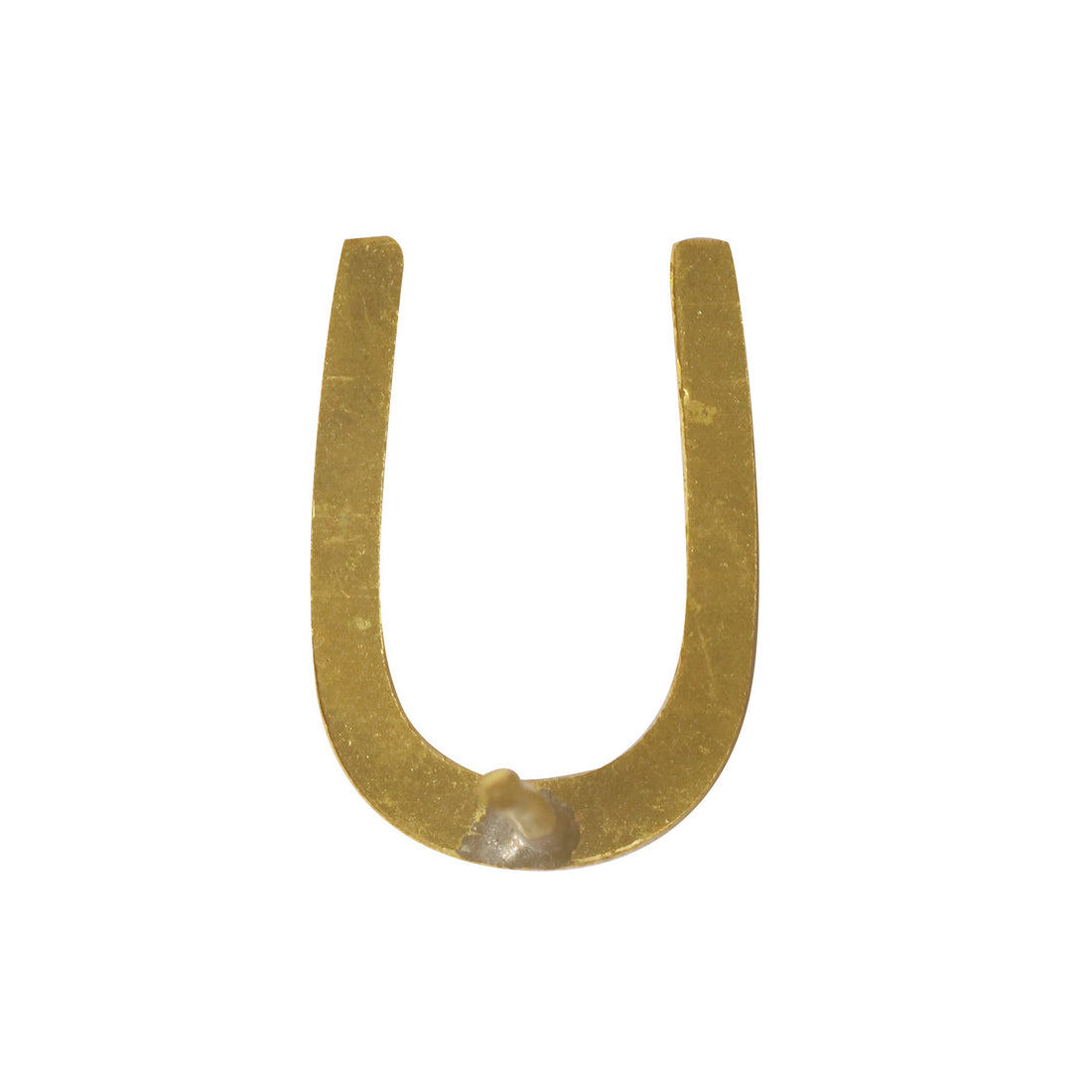 Brass U Shape Tilak Stamp Deity Ornament