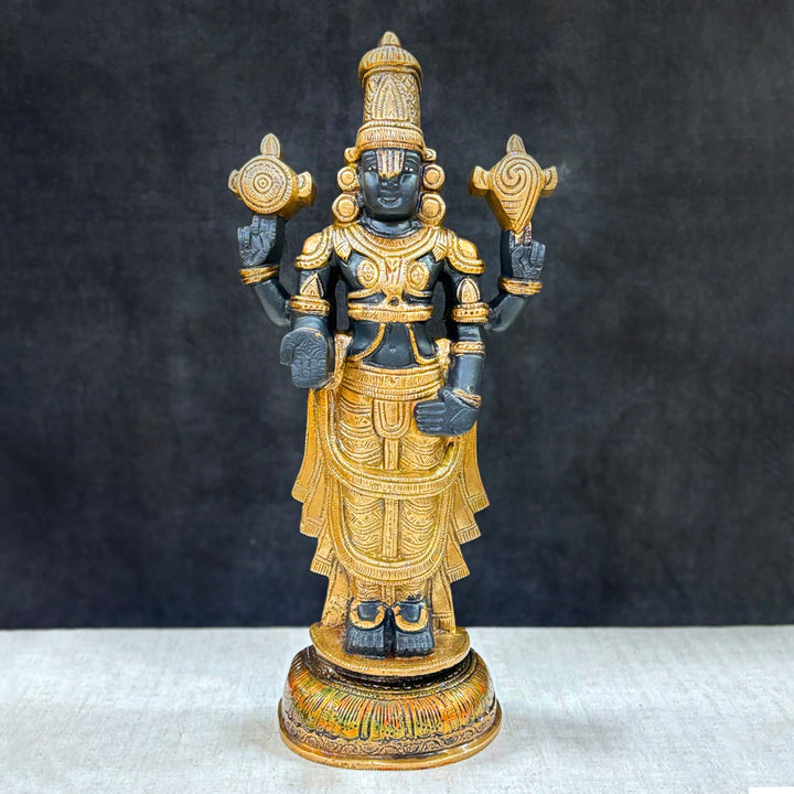 Embrace the divine power and energy of Kali Mata with this intricately handcrafted 6-inch Brass Kali Mata Idol. Known as the goddess of destruction, transformation, and liberation, Kali Mata represents the removal of negativity and the triumph of good over evil.