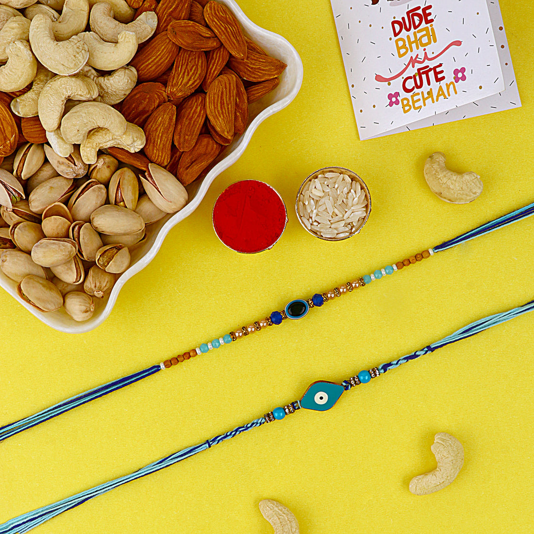 Wellness Bond: Rakhi Strengthened with Nutritious Dry Fruits