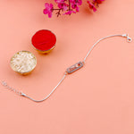 Regal Eternity: 925 Silver Rakhi for a Timeless Affection