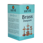 12 Inch Brass Peacock Kerala Diya