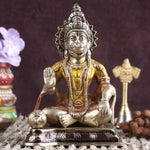 6.3 Inch Pleasant Brass Hanuman Idol