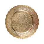 Antique Brass Nakashi Pooja Thali