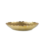 Antique Brass Nakashi Pooja Thali