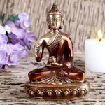 2.3 Inch Delicate Brass Buddha Idol