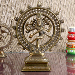 2.9 Inch Brass Nataraj Idol