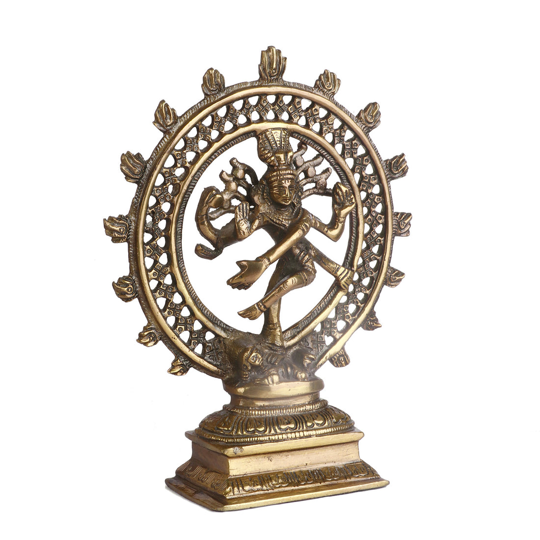 2.9 Inch Brass Nataraj Idol