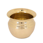 7 Piece Brass Designer Pooja Thali Set (9 Inch) Design 7