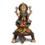 2.5 Inch Decorative Brass Chowki with Bells