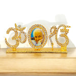 Jai Guruji Swaroop idol featuring the sacred symbols of Ek Onkar and Om, representing divine blessings and spiritual wisdom for worship and meditation. India’s Largest Pooja Accessories Brand – www.satvikstore.in 