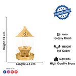 Pure Brass Kanchdeep Akhand Chimney Diya