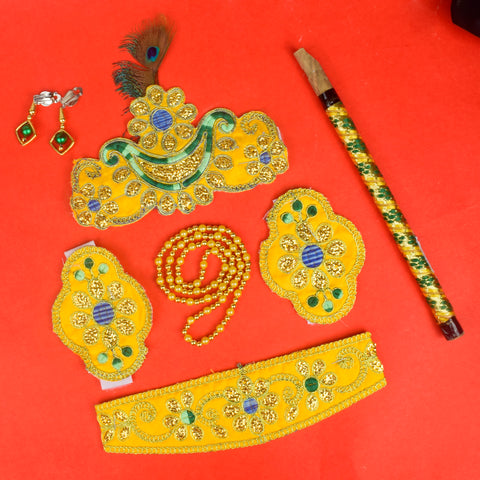 Kids Krishna Jewellery & Shringar | India’s Largest Pooja Accessories Brand – www.satvikstore.in
