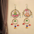 Laxmi Ganesh Round Shubh Labh hanging | India’s Largest Pooja Accessories Brand – www.satvikstore.in
