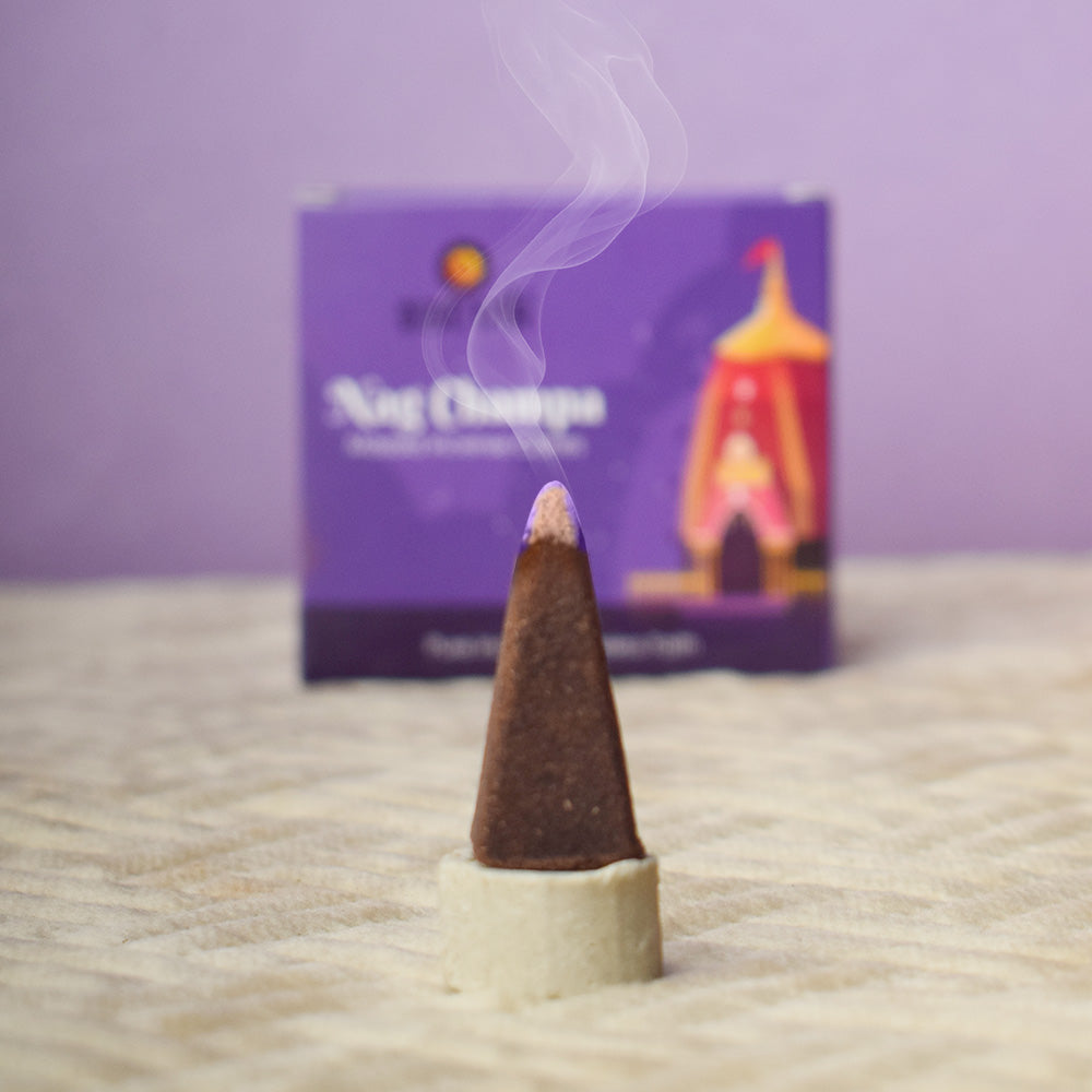 Nag Champa Pure Masala Incense Cones