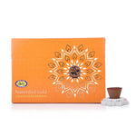 Naivedya Gold Chandan, Rose and Jasmine sambrani cup combo