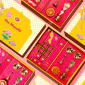 Om Shanthi home puja essentials gift box with devotional products