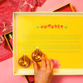 Om Shanthi home puja essentials gift box with devotional products