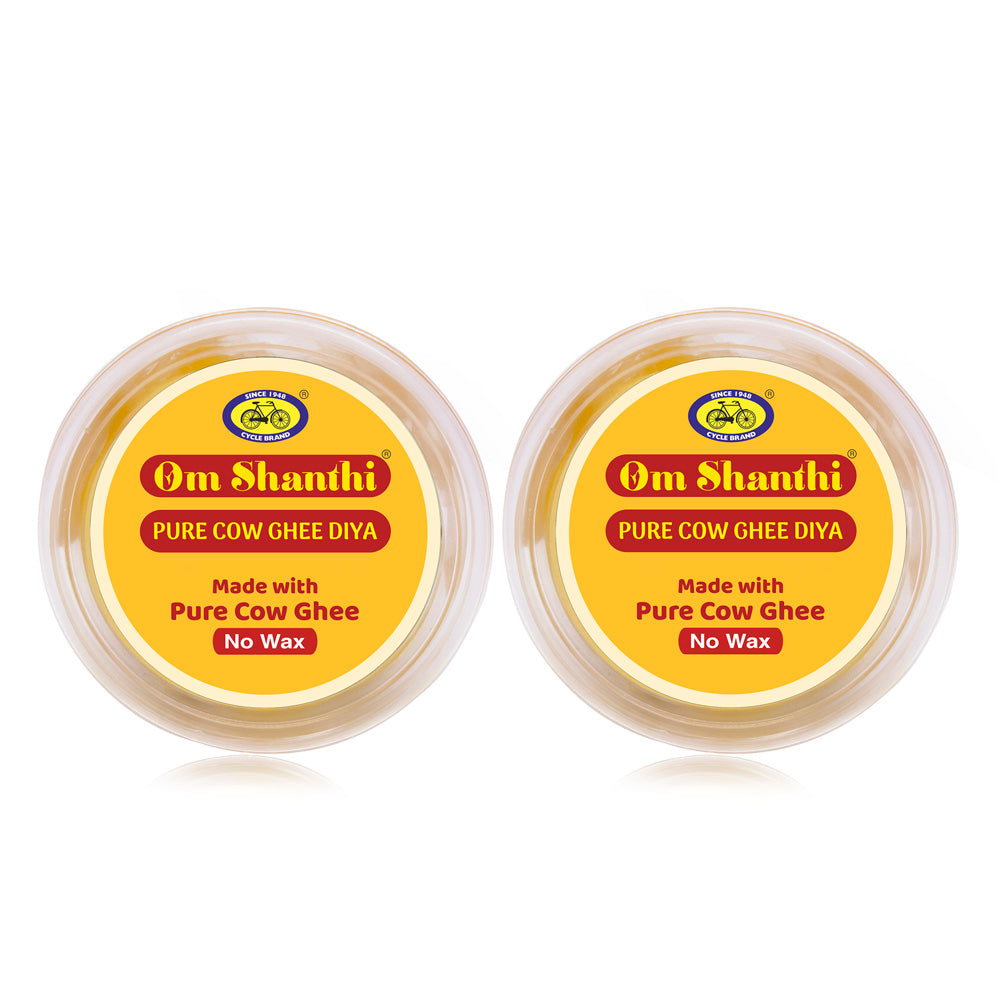 Pure Cow Ghee Wicks (100N) - Pack of 2