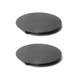 Black Decorative Plate Candle Stand