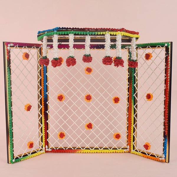 15 Inch Pretentious Phool Bangla (Multi Color) - Large