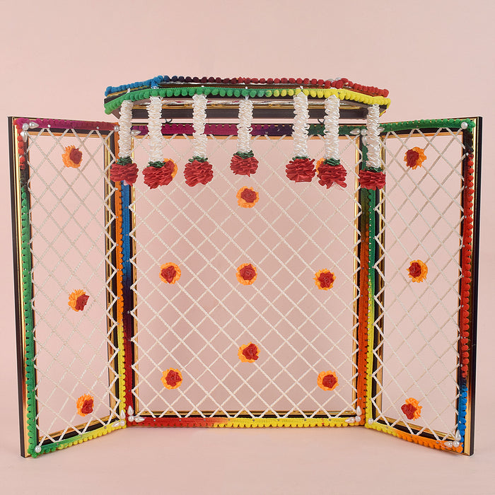  Phool Bangla (Multi Color) - Large | India’s Largest Pooja Accessories Brand – www.satvikstore.in
