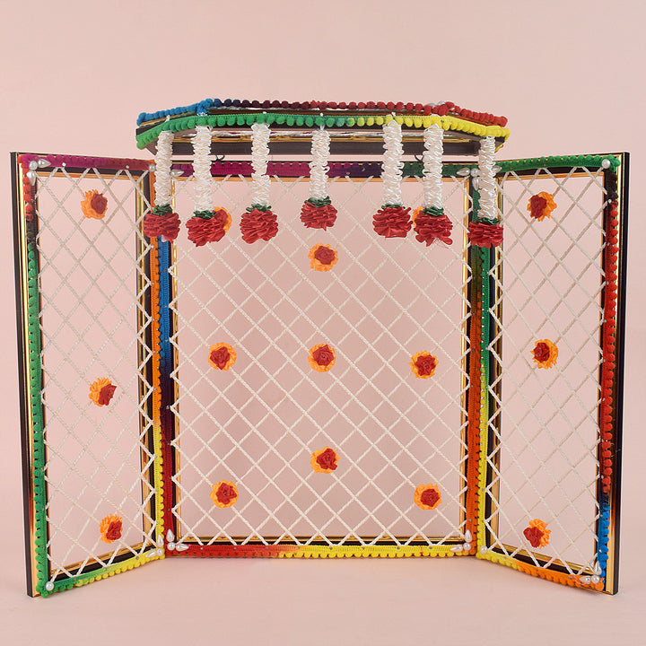  Phool Bangla (Multi Color) - Large | India’s Largest Pooja Accessories Brand – www.satvikstore.in