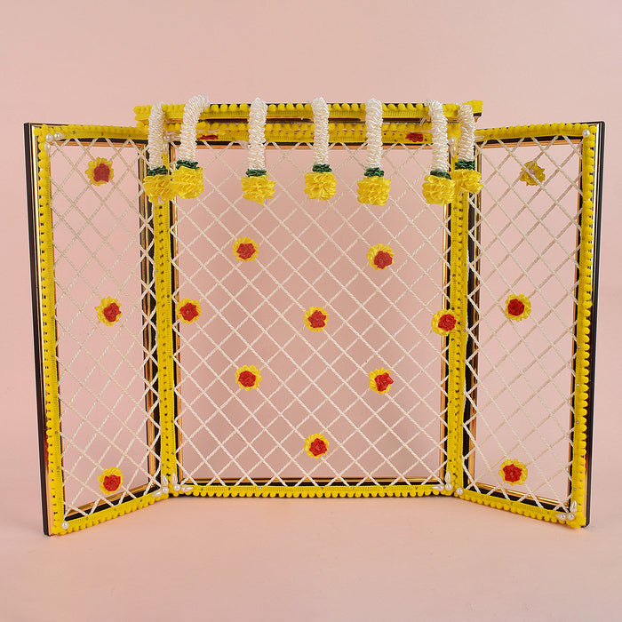 Phool Bangla (Yellow) - Large | India’s Largest Pooja Accessories Brand – www.satvikstore.in