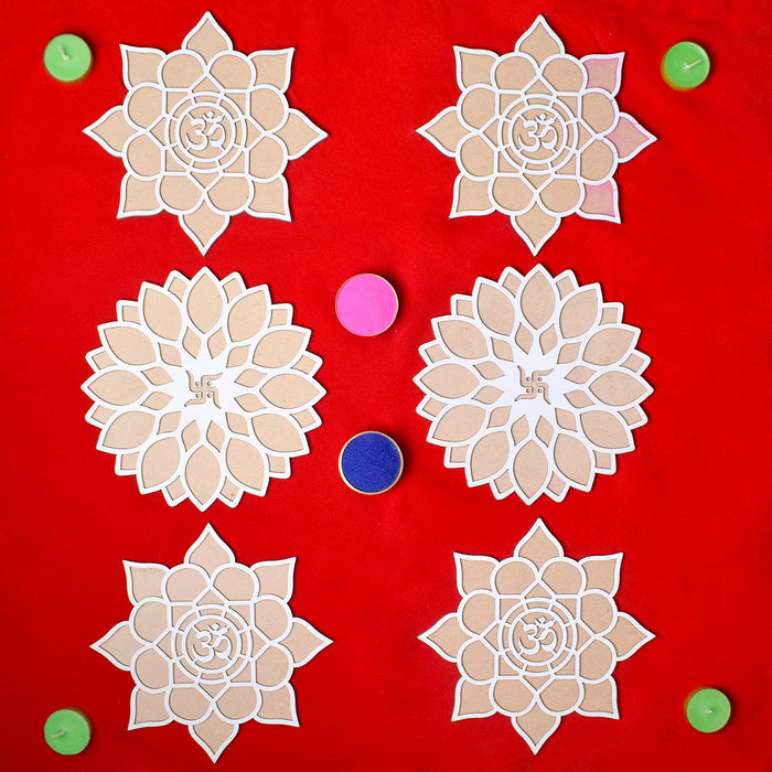 Portable Rangoli Stencil | India’s Largest Pooja Accessories Brand – www.satvikstore.in