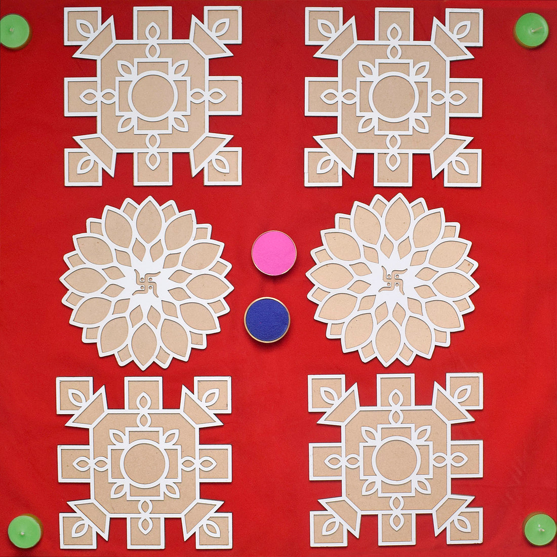 Rangoli Stencils | India’s Largest Pooja Accessories Brand – www.satvikstore.in