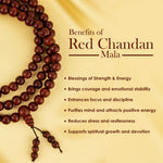 Original 6mm Red Chandan Bracelet