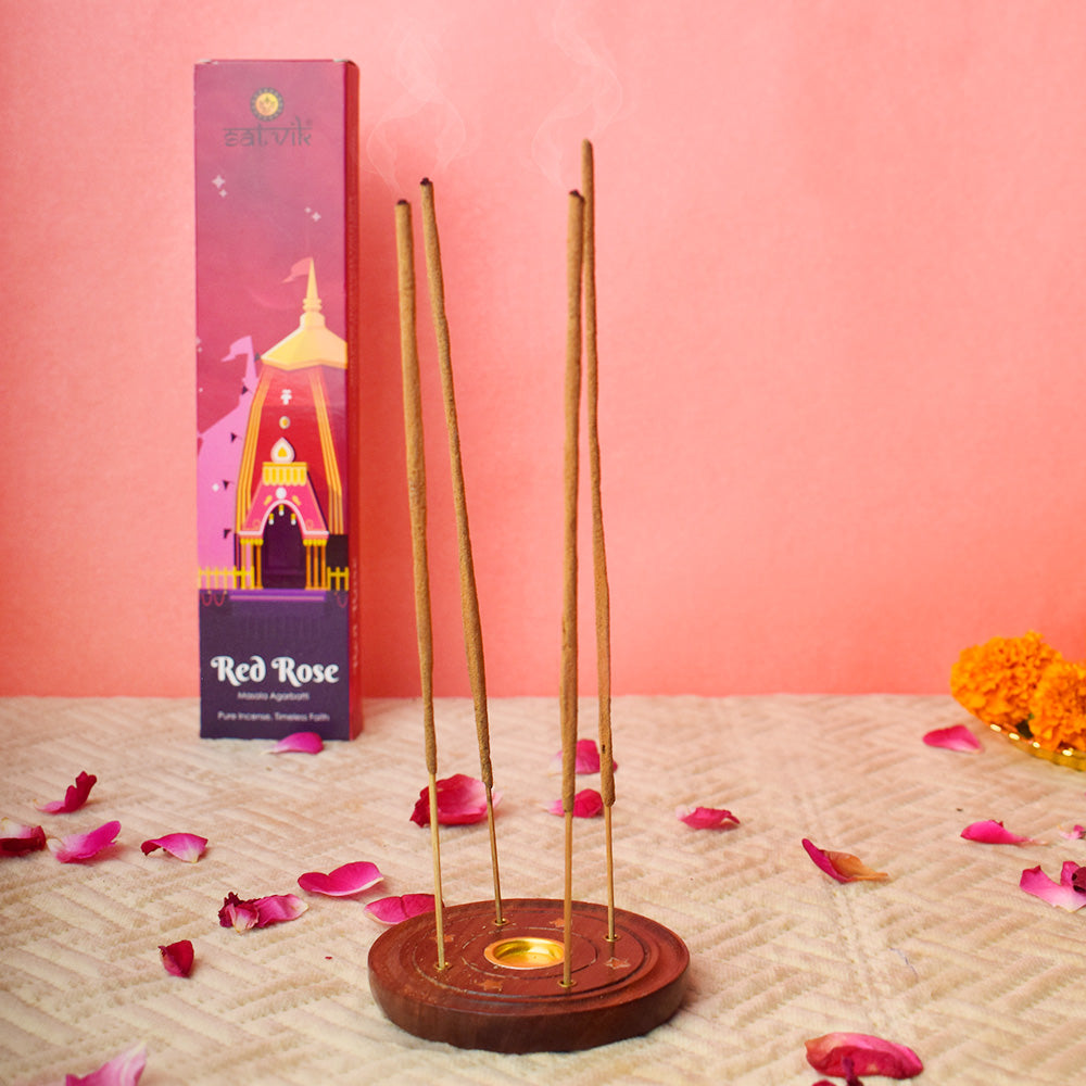 Red Rose Pure Masala Incense Sticks