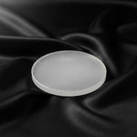 Round salenite crystal charging plate for cleansing and recharging crystals. India’s Largest Puja Accessories Brand- www.satvikstore.in