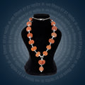 Siddha Mala with 1 Mukhi Underdeveloped Nepal collector grade silver chain Rudraksha mala. India’s Premium Rudraksha Jap Mala Brand - www.satvikstore.in