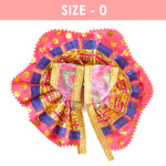 Delightful Laddu Gopal Outfit with Polka Dot Border
