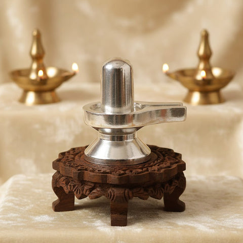 Small Parad Shivling – Sacred Mercury Shivling for Pooja
