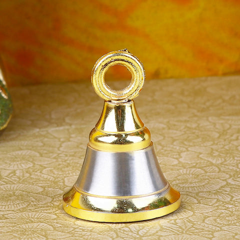 Small size metal jingle bell for decorative crafts, festive décor, diy projects, and hanging ornaments. India’s Largest Pooja Accessories Brand – www.satvikstore.in
