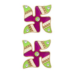 Celebration Spark Swastik Stickers Set of 2