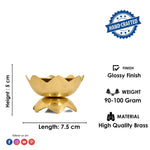 Brass Lotus Kamal Shape Diya