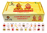Complete Pujan Samagari Kit which are required for Diwali Pujan | Buy Pujan Kit Online | Pooja Kit Online | Satvikstore.in 