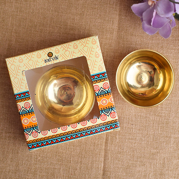 Brass Bhog Bowl (Small) | India’s Largest Pooja Accessories Brand – www.satvikstore.in