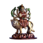 3.1 Inch Brass Sherawali Maa Idol