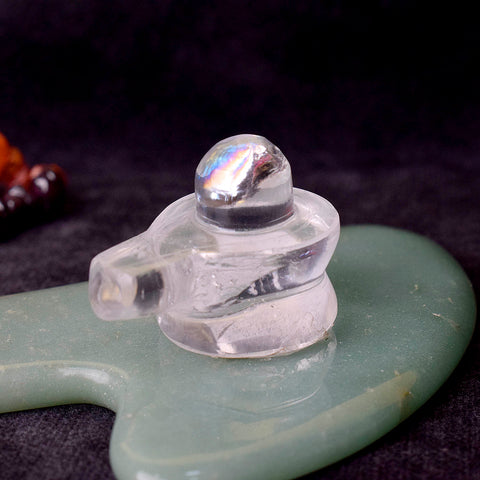 Crystal Shivling for Worship – Pure Sphatik Shiva Lingam 13 Gram – India’s Largest Pooja Accessories Brand – www.satvikstore.in