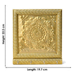 Cultural Impressions: Embossed Meenakari Key Organizer
