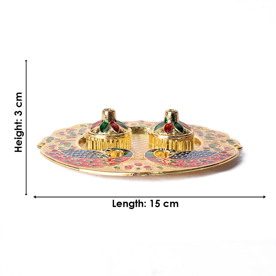 Kumkum Holder with Artistic Flair