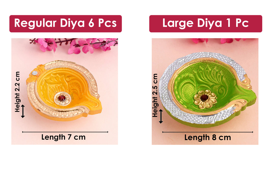 Handcrafted Clay Diyas for a Joyful Diwali