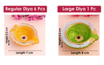 Handcrafted Clay Diyas for a Joyful Diwali