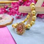 Yellow Beaded Guru Ji Maharaj Handmade Bracelets for Men and Women