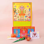 Karwa Chauth Pooja Kit with Book, Poster, Diya, Mehndi, and Roli Chawal – India’s Largest Pooja Accessories Brand – www.satvikstore.in
