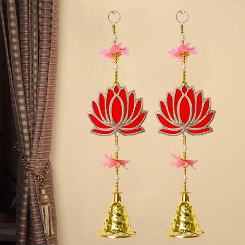 lotus bells wall hanging | India’s Largest Pooja Accessories Brand – www.satvikstore.in
